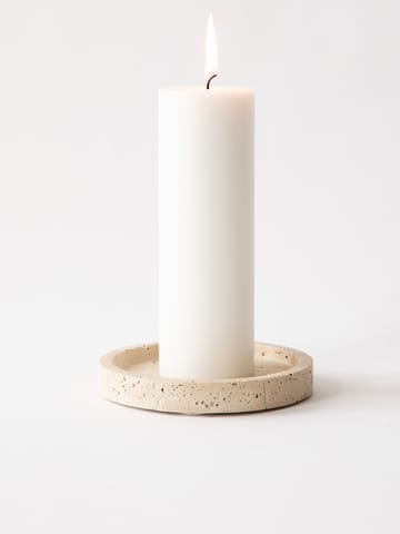 Travertine fat - Ø15 cm - Tell Me More