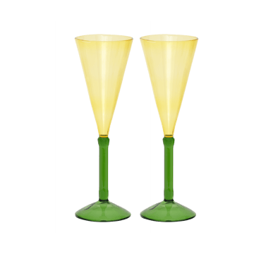 URBAN NATURE CULTURE Urban Nature Culture gåvoset champagneglas 2-pack Pink