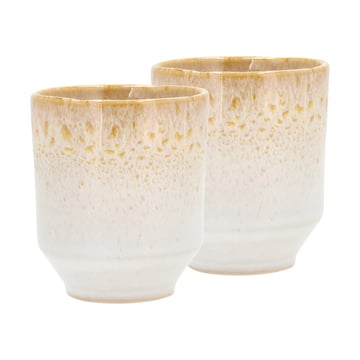 Villa Collection Styles mugg 18 cl 2-pack Creme-sand