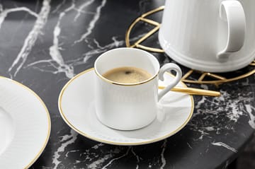 Château Septfontaines kaffefat Ø15,5 cm - Vit-guld - Villeroy & Boch