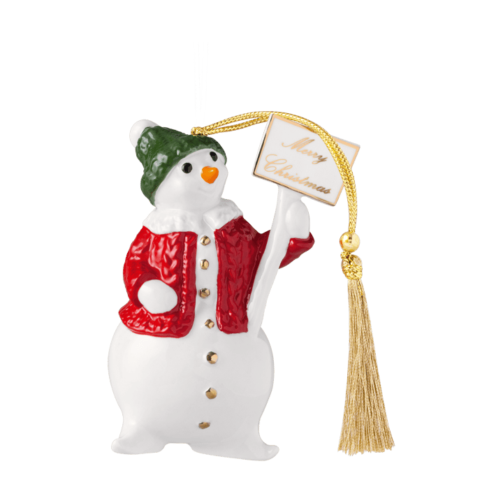 Christmas Classics julhänge snögubbe - Vit - Villeroy & Boch