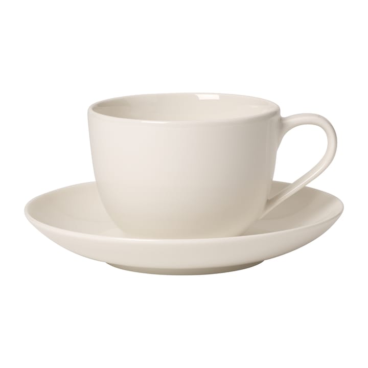 For Me Coffee kopp med fat, Vit Villeroy & Boch