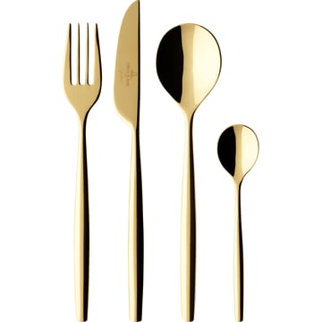 Villeroy & Boch Metro Chic d’Or bestickset 24 delar Guld