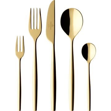 Villeroy & Boch Metro Chic d’Or bestickset 30 delar Guld