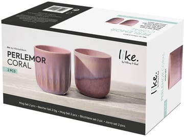 Perlemor mugg 29 cl 2-pack - Coral - Villeroy & Boch