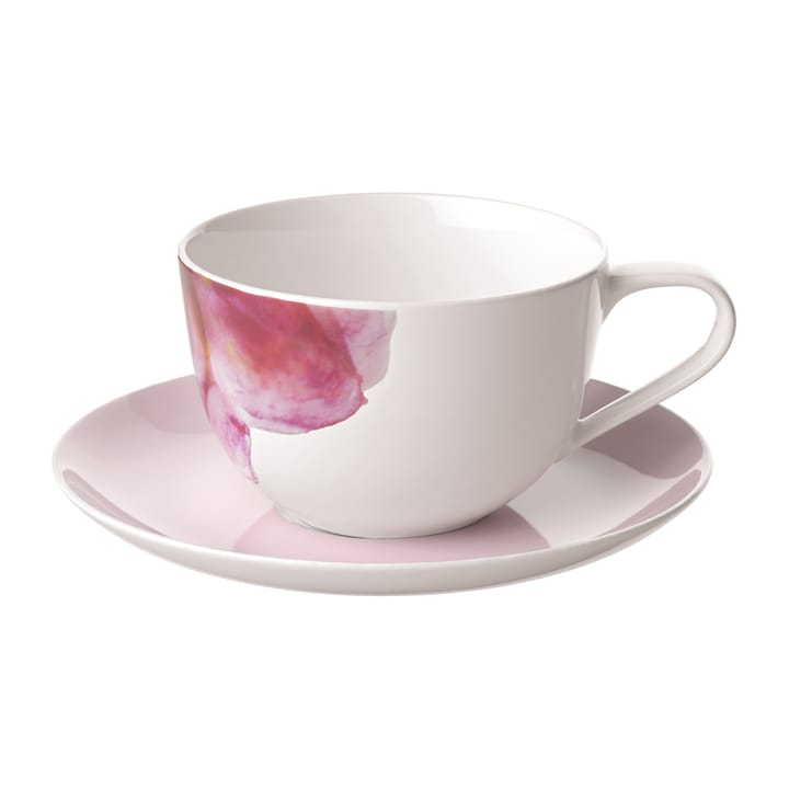 Rose Garden kopp med fat, Rosa-vit Villeroy & Boch