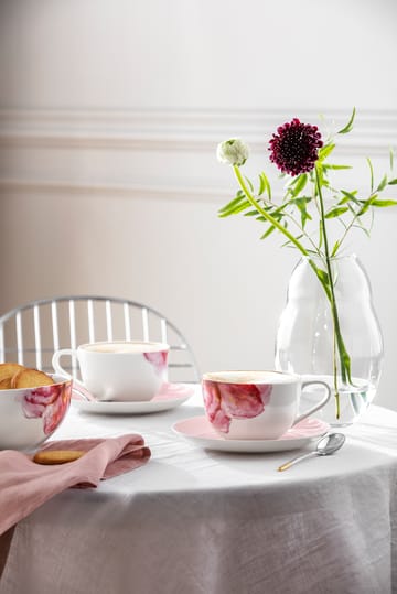 Rose Garden kopp med fat - Rosa-vit - Villeroy & Boch