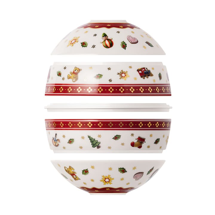 Toy´s Delight La petite Boule 5 delar, Vit-röd Villeroy & Boch