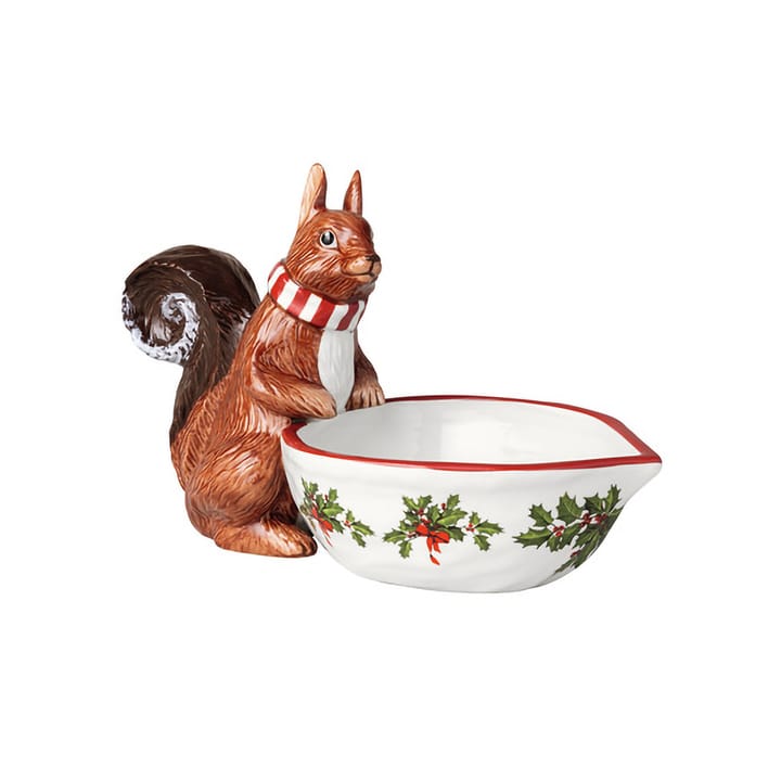 Toy´s Fantasy ekorre med skål Ø25 cm - Brun-vit - Villeroy & Boch