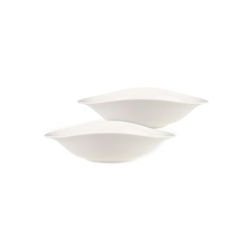 Villeroy & Boch Vapiano pastaskål 2-pack vit