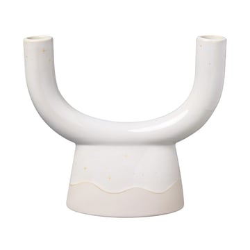 Villeroy & Boch Winter Glow U-shape ljusstake Vit-beige