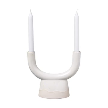 Winter Glow U-shape ljusstake - Vit-beige - Villeroy & Boch