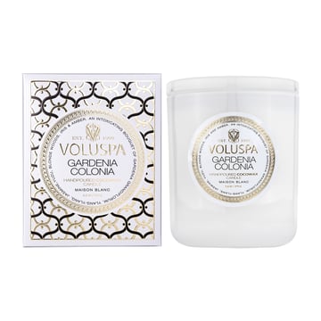 Voluspa Classic Maison Blanc doftljus 60 timmar Gardenia Colonia