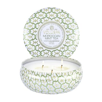 Maison Blanc 3-wick Tin doftljus 40 timmar - Moroccan Mint Tea - Voluspa