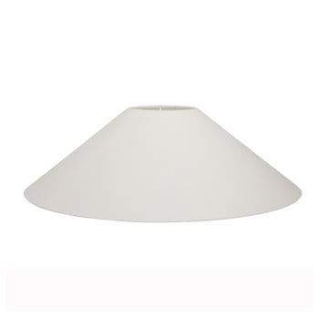 Watt & Veke Basic flat lampskärm Ø42 cm White