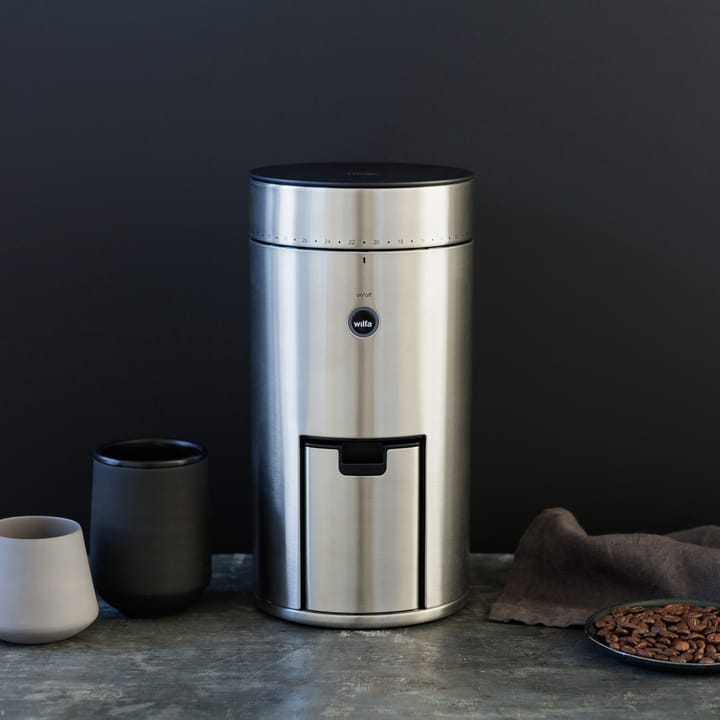 WSFB-100S kaffekvarn, Silver Wilfa