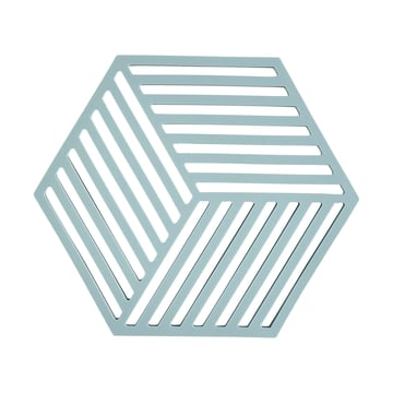 Zone Denmark Hexagon grytunderlägg Fog blue